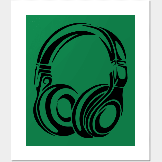 Headphones Wall Art by amalya